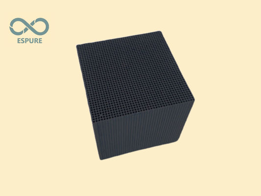 900mg/g 석탄 기반 활성 탄소 꿀집 VOC 제거 100*100*100mm