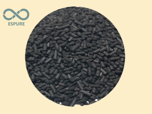 4mm CTC 90% 코코넛 껍질 기반 펠릿 용매 회수용 활성 탄소
